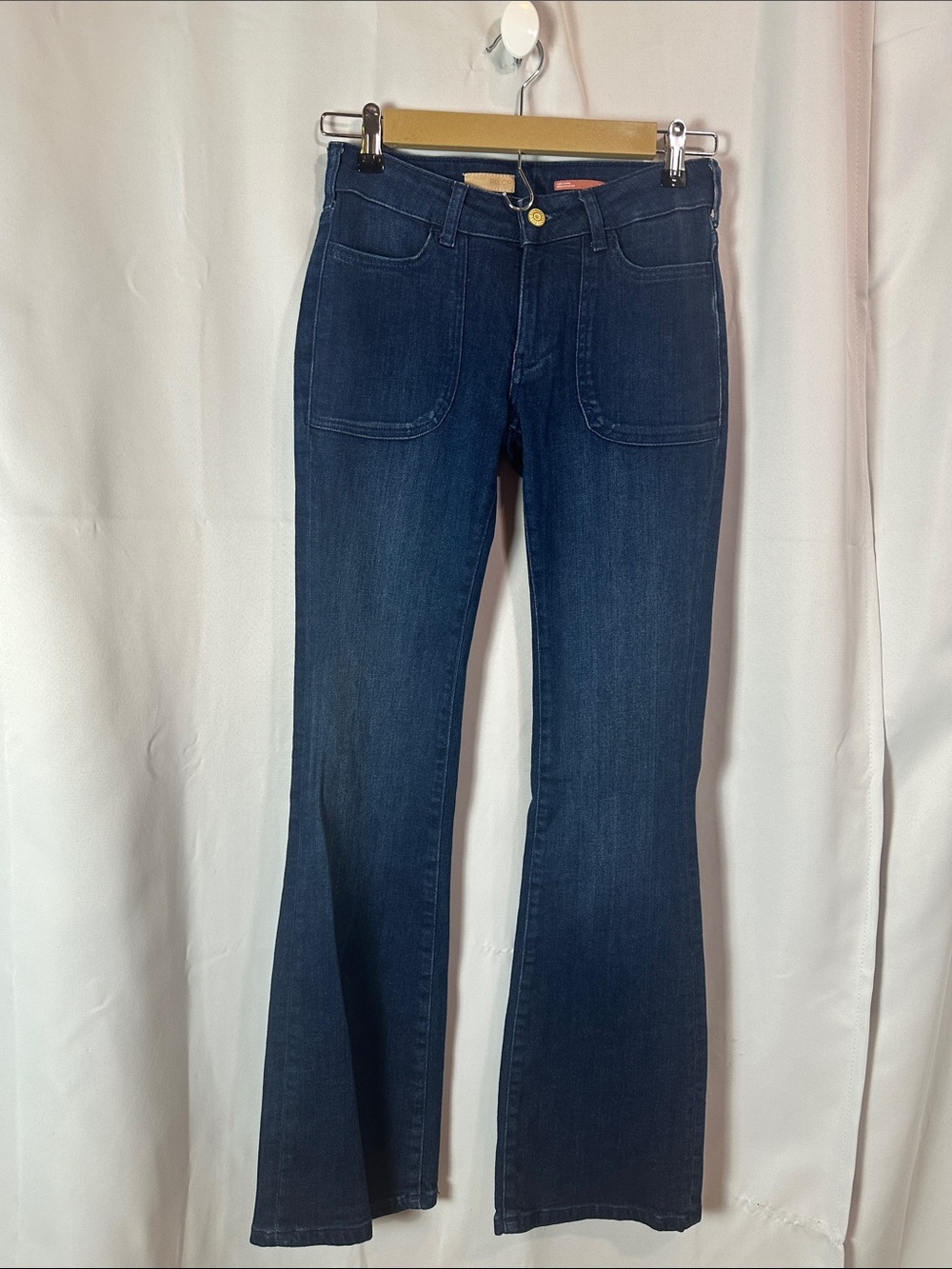 Pilcro Dark Blue Flare Jeans - Size 23